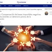 Fusiones: Compensación de bases imponibles negativas cuando ha existido un deterioro previo de la participación