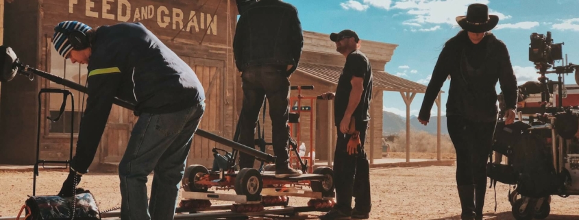 Foto de un rodaje cinematográfico para un artículo de Ponter Abogados y Asesores