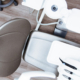 Foto de una silla de una clínica dental